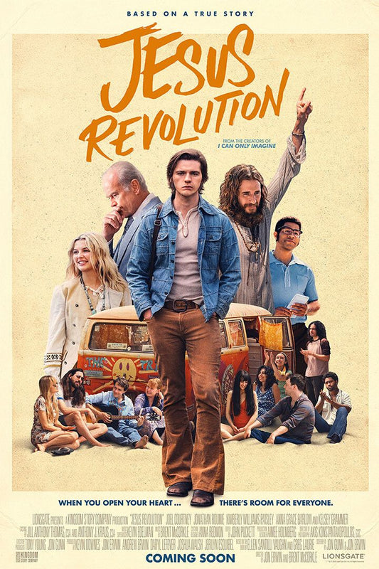 Jesus Revolution Movie Drama Action Print Wall Art Home Decor Poster