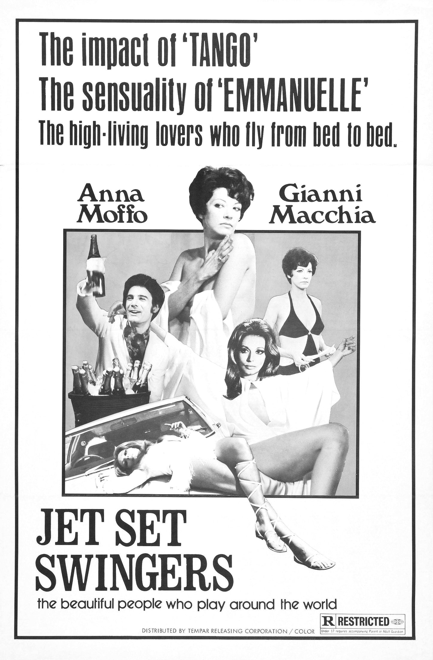 Jet Set Swingers Magnet 02 Movie Magnet