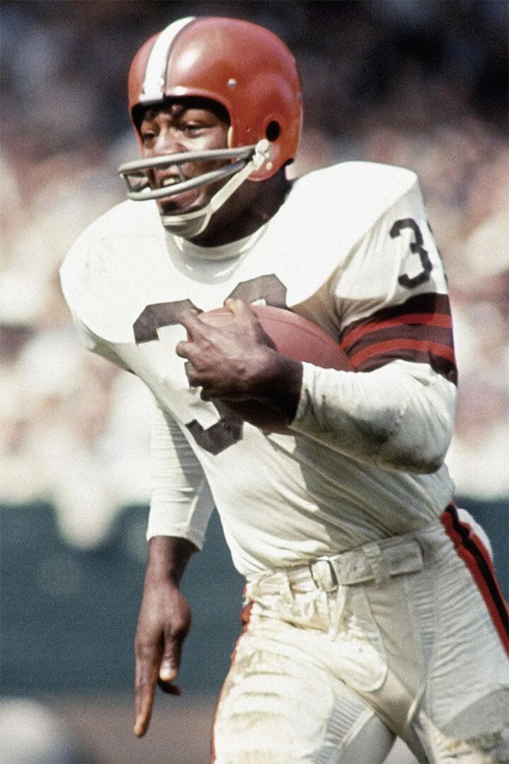 Jim Brown Cleveland American Football Player Jigsaw Puzzle