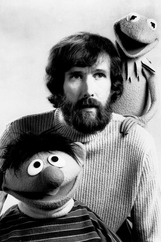 Jim Henson With Kermit The Frog And Ernie Wall Art Home Decor Poster