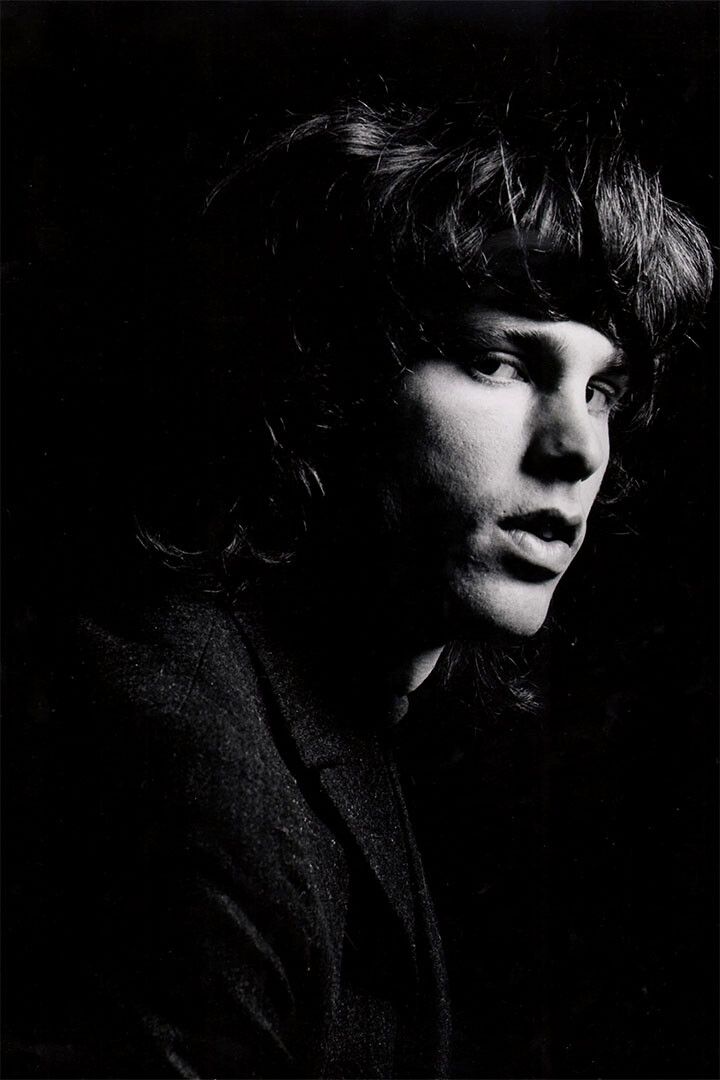 Jim Morrison Doors Facing Left Painting Jigsaw Puzzle