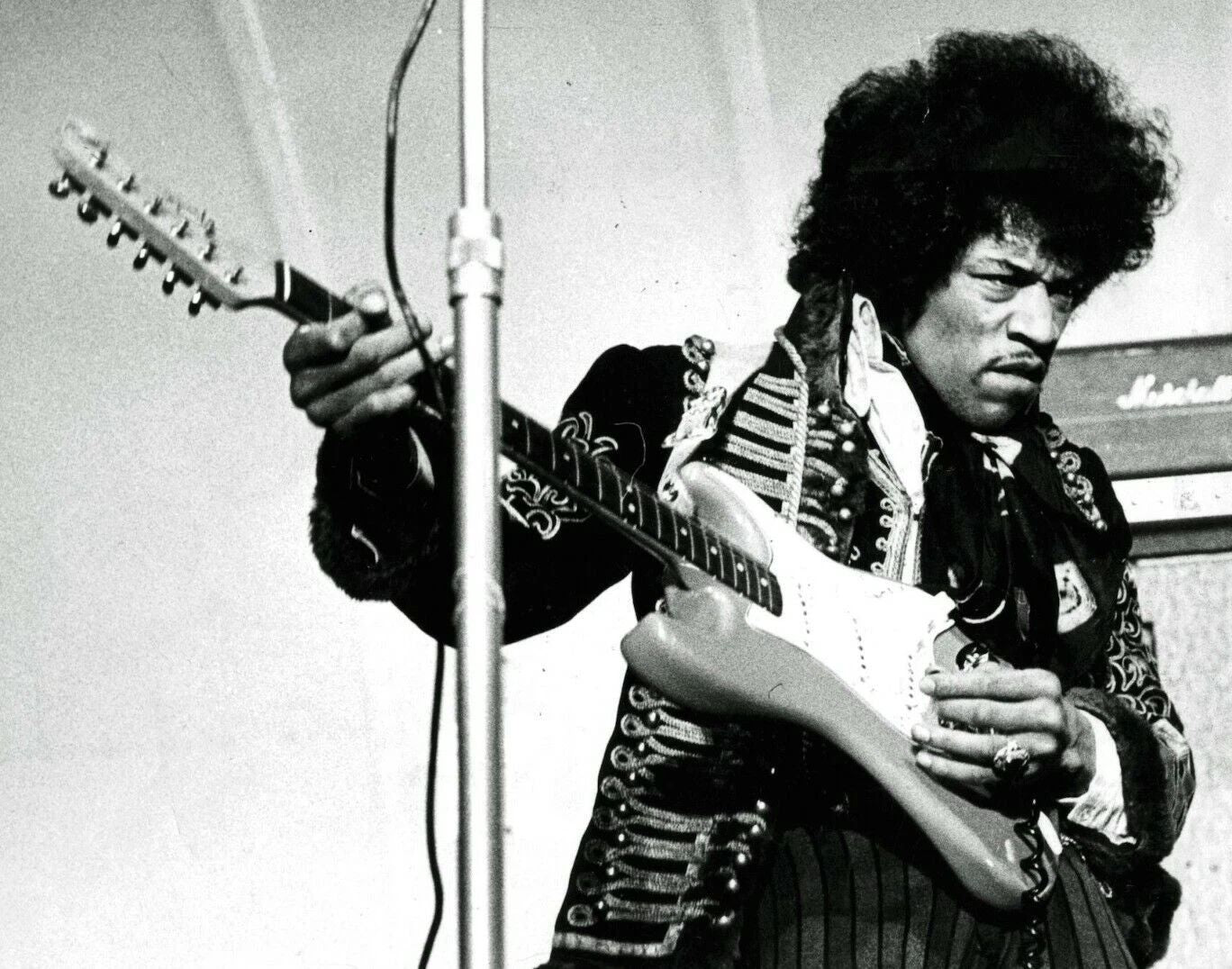 Jimi Hendrix Guitarist Singer Rock Legend Poster Photo 8 X 10 Reprint