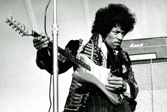 Jimi Hendrix Guitarist Singer Rock Legend Poster Photo Reprint