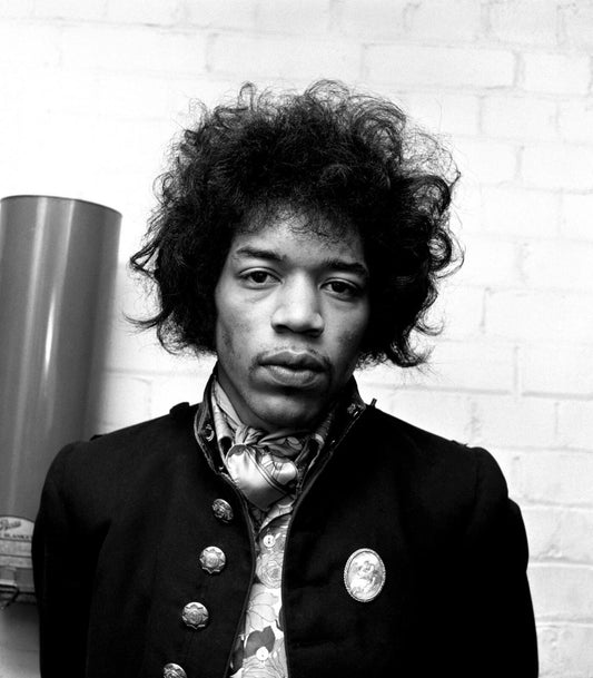 Jimi Hendrix Rock Guitarist Singer Portrait Picture Photo Reprint
