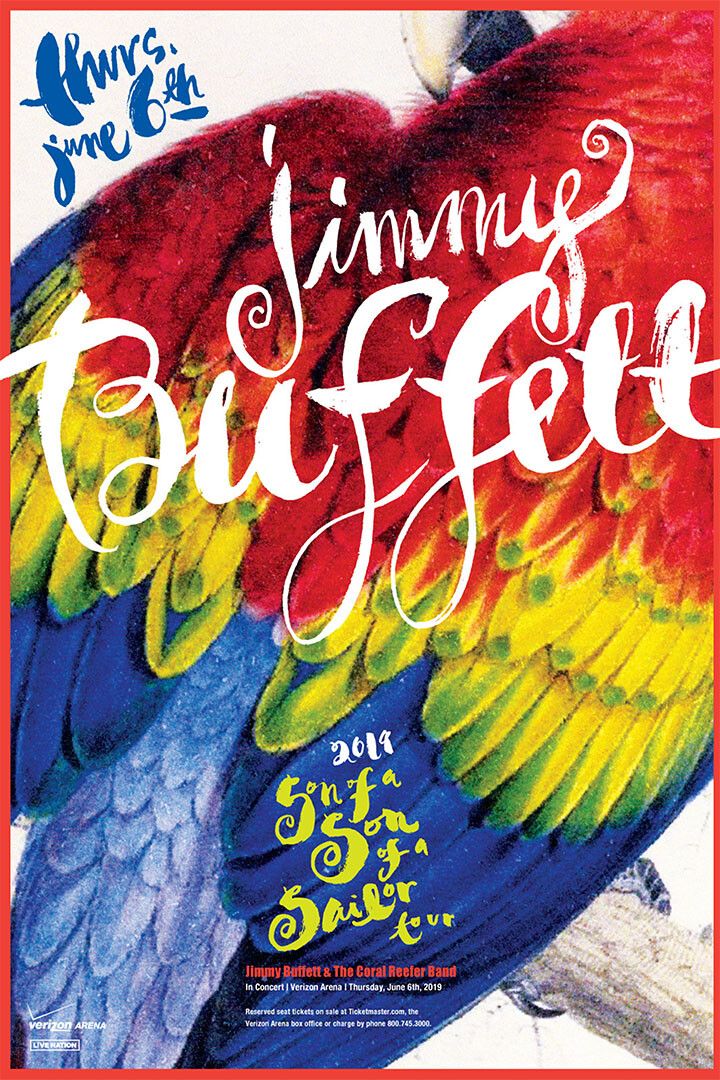 Jimmy Buffett And The Coral Reefers Tour 2019 Concert Jigsaw Puzzle