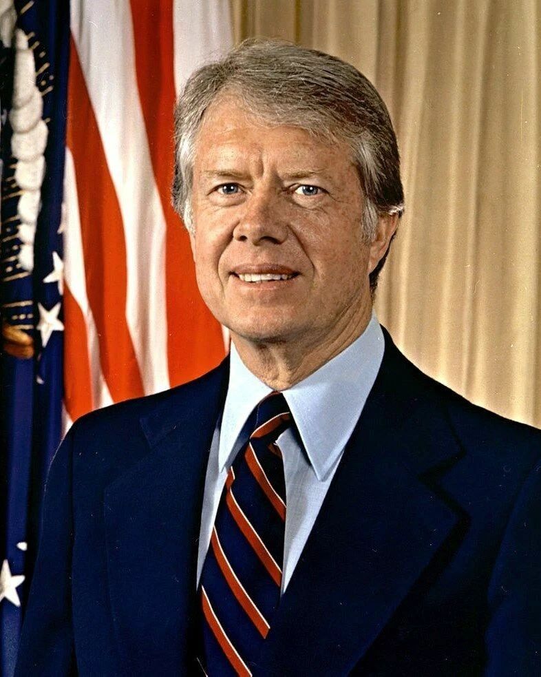 Jimmy Carter 39Th President White House Official Portrait Photo Picture