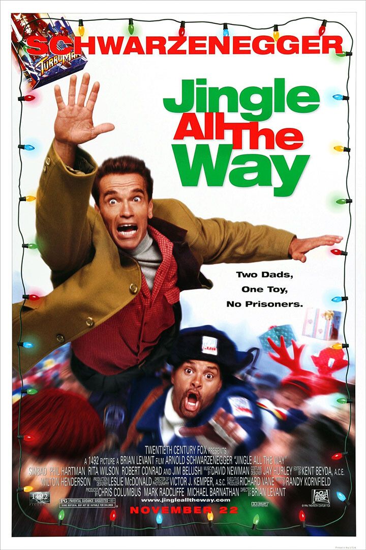 Jingle All The Way Movie Adventure Comedy Family Keychain