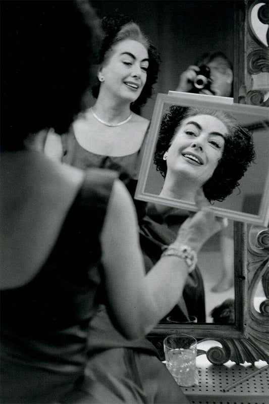 Joan Crawford Posing With A Laugh Print Wall Art Home Decor Poster