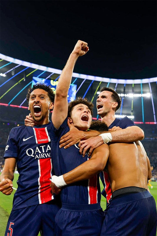 Joao Neves Paris Soccer Player Champions Of European Celebrate Poster