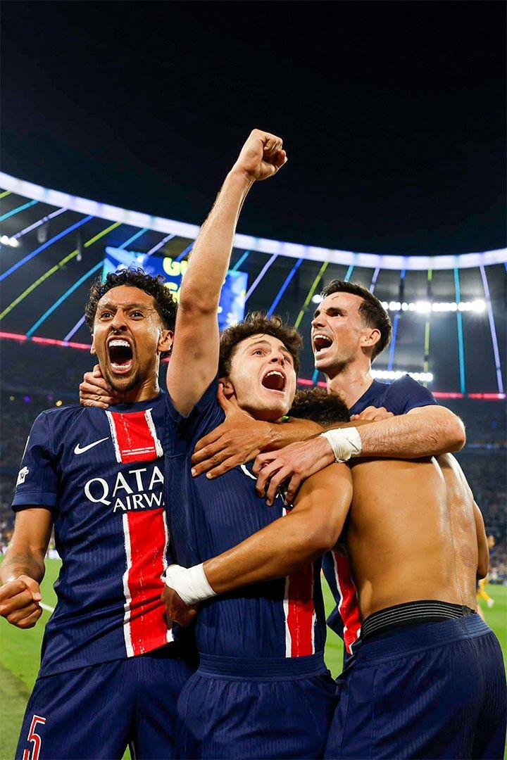 Joao Neves Paris Soccer Player Champions Of European Celebrate Jigsaw Puzzle