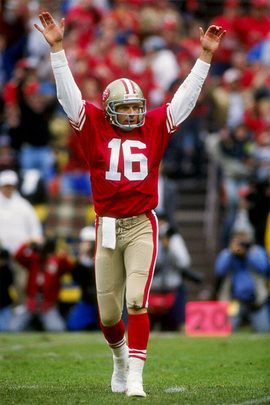 Joe Montana Sports Football Player Print Wall Art Home Decor Poster