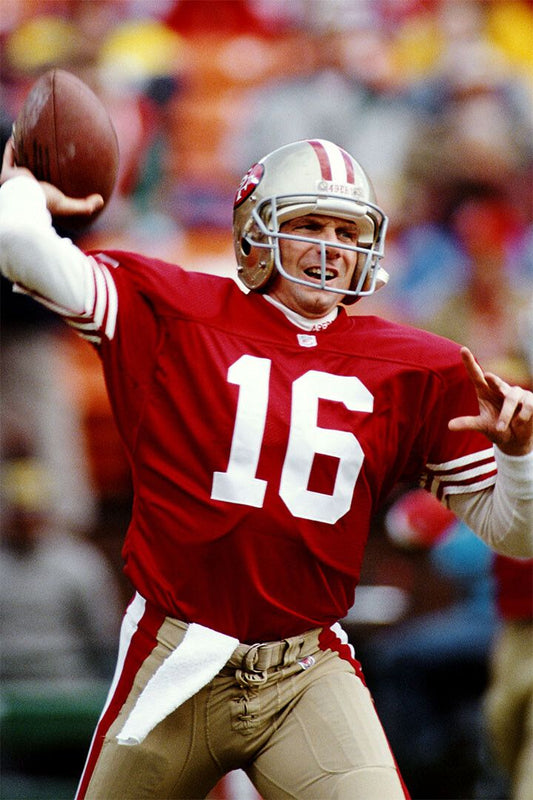 Joe Montana Sports Football Print Painting Wall Art Home Decor Poster