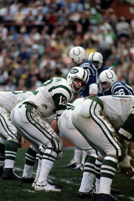 Joe Namath Superbowl 3 Guarantee Football Wall Art Home Decor Poster