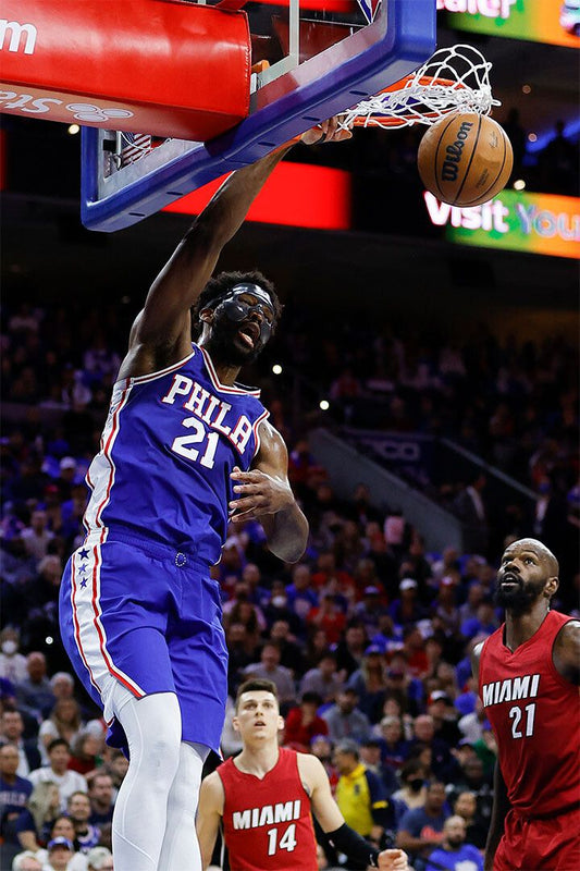 Joel Embiid Athlete Sports Philadelphia Team Basketballer Wall Poster