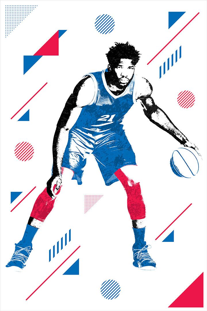 Joel Embiid Philadelphia Basketball Player Jigsaw Puzzle