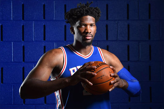 Joel Embiid Philadelphia Team Basketballer Sports Athlete Wall Poster