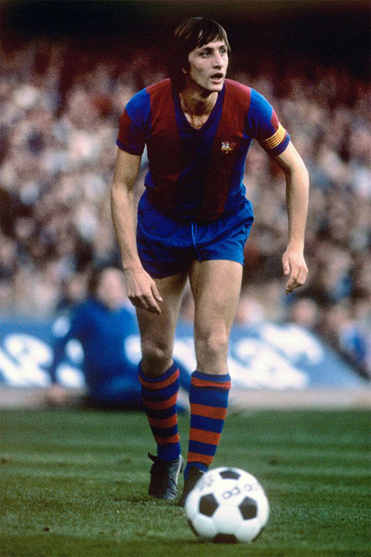 Johan Cruyff Holland Athlete Former Football Player Wall Art Poster