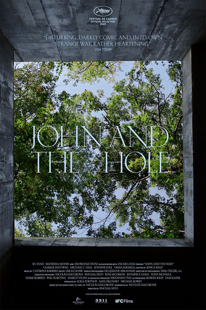 John And The Hole 2021 Movie Painting Keychain