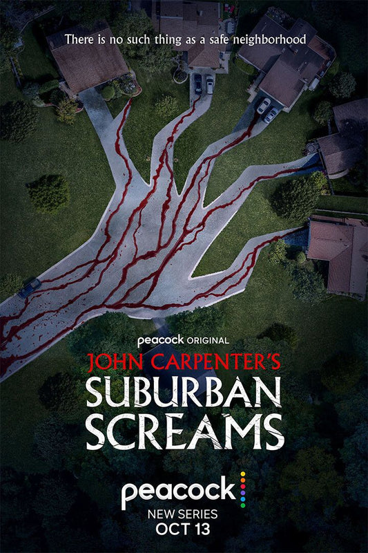John Carpenters Suburban Screams Movie Horror Wall Art Home Poster