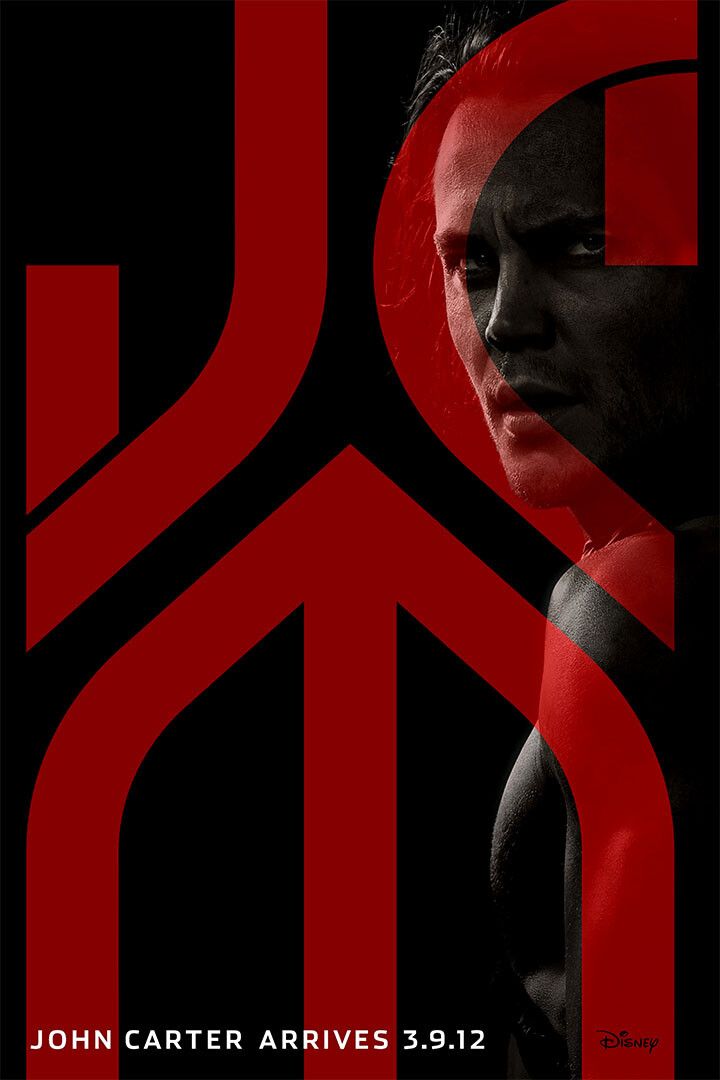 John Carter Of Mars Movie Print Painting Wall Art Home Decor Poster