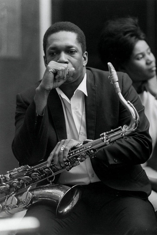 John Coltrane Jazz Musician Music Artist Print Wall Art Home Poster