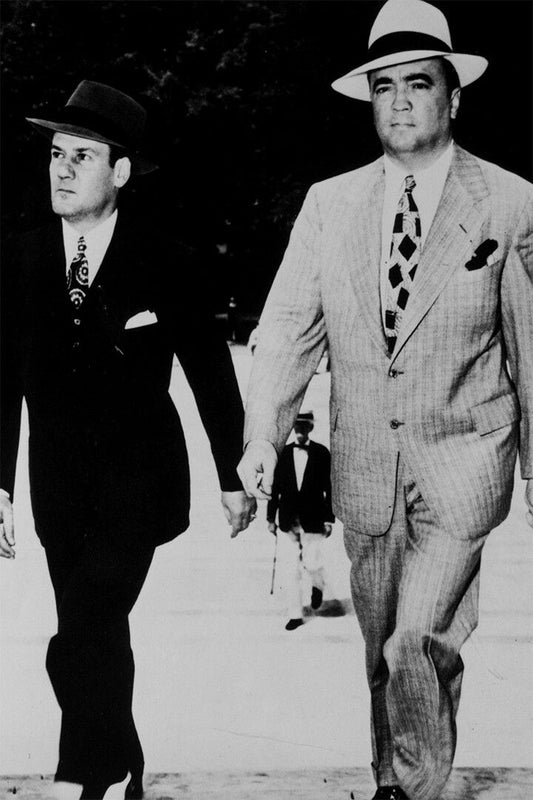 John Edgar Hoover With Guy Hottell And Clyde Tolson Wall Art Home Poster