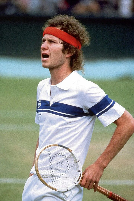 John Mcenroe Celebrity American Tennis Player Wall Art Home Decor Poster