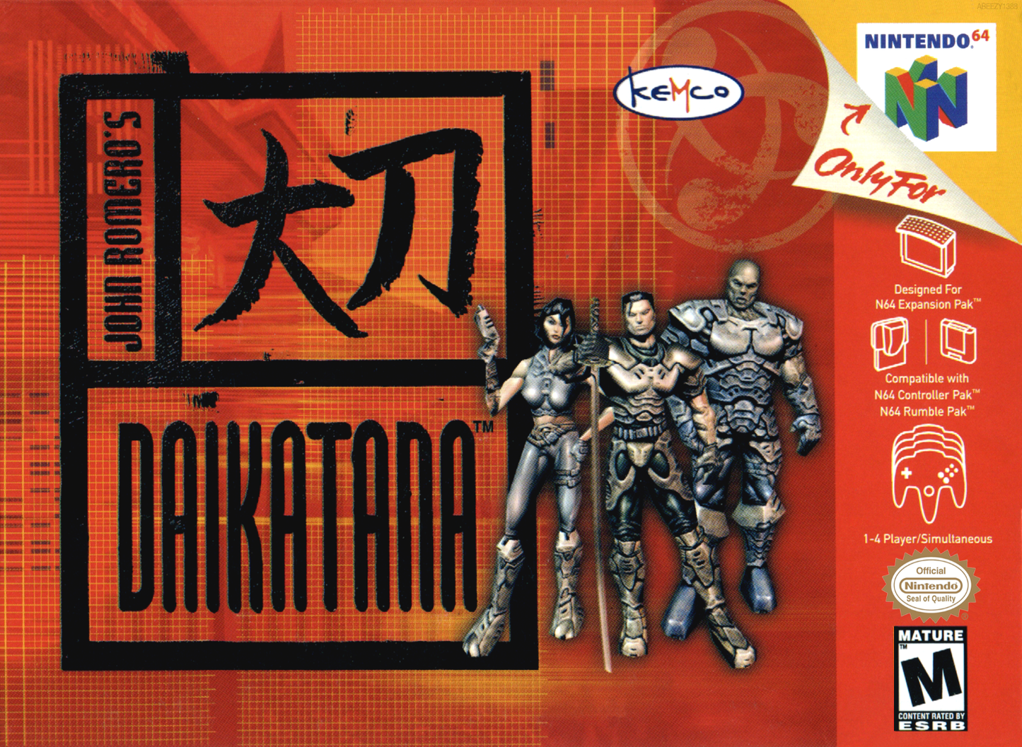 John Romero S Daikatana N64 Keychain