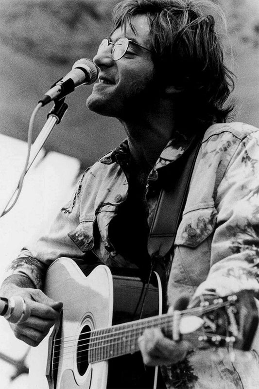 John Sebastian Performing At Woodstock Print Wall Art Home Poster