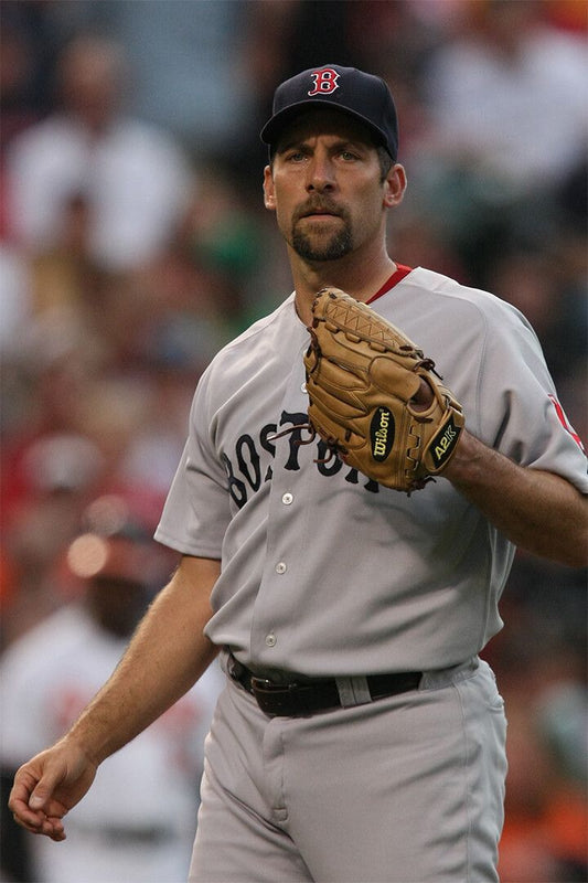 John Smoltz Celebrity Baseball Athlete Match Wall Art Home Decor Poster