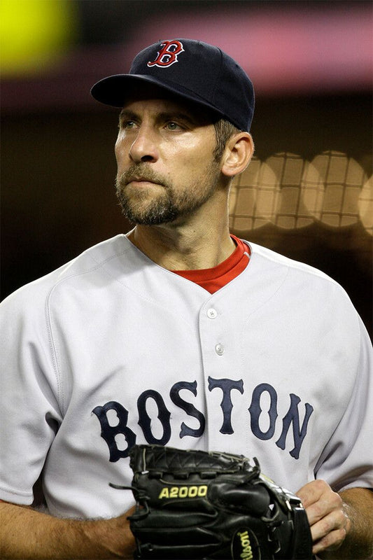 John Smoltz Celebrity Baseball Athlete Sports Wall Art Home Decor Poster