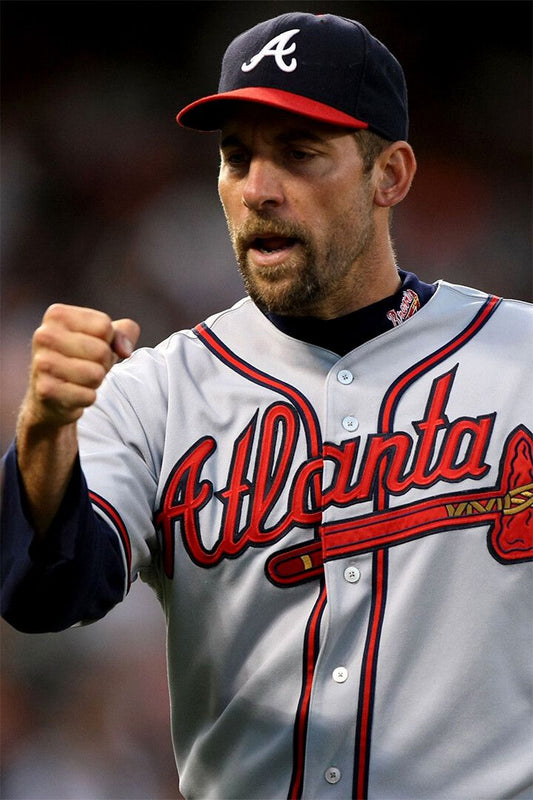 John Smoltz Vintage American Baseball Player Wall Art Home Decor Poster