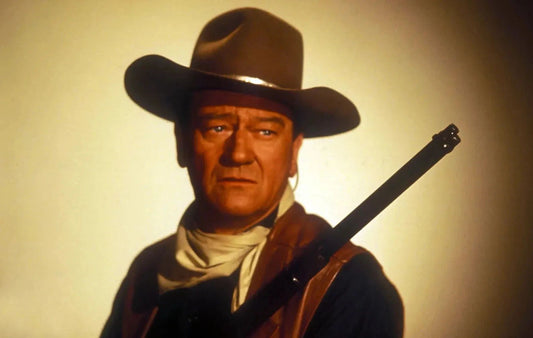 John Wayne Cowboy Western Movie Actor Publicity Picture Keychain