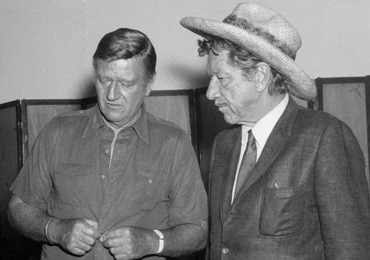 John Wayne & Evan Boone 1971 Movie Big Jake Screening Picture Magnet