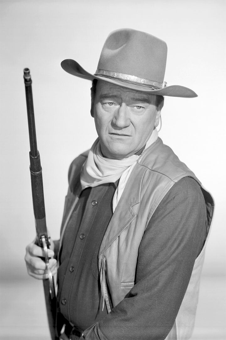 John Wayne Movie Actor Star Producer Vintage Magnet