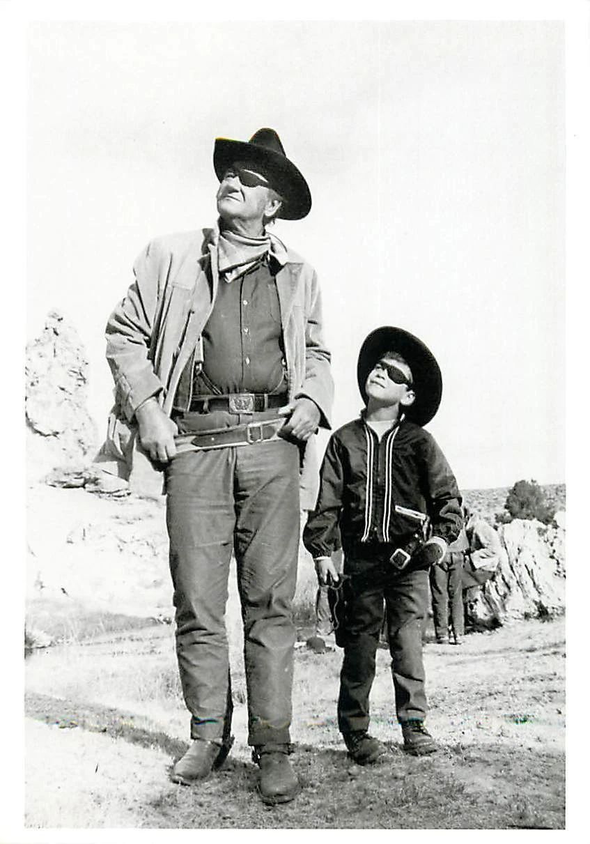John Wayne & Son W Eye Patch True Grit Western Movie 300 Piece Jigsaw Puzzle