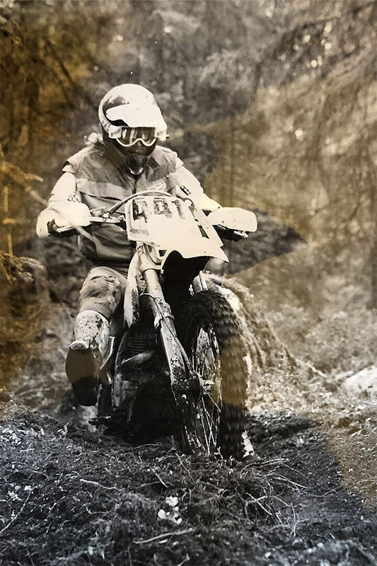 Johnnt Omara Motorcycle Cross Country Racer Star Wall Art Home Poster