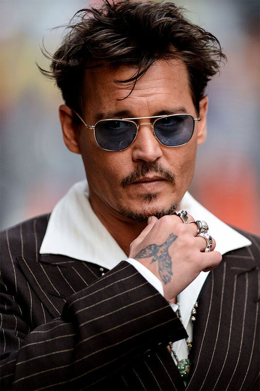 Johnny Depp Producer Movie Actor Painting Wall Art Home Decor Poster