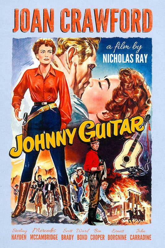 Johnny Guitar Movie Drama Western Adventure Wall Art Home Decor Poster
