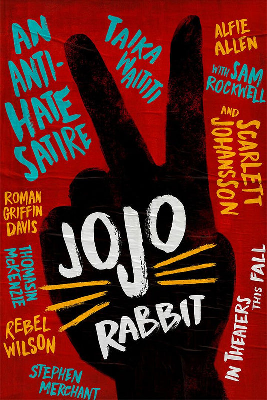 Jojo Rabbit Movie 2020 Comedy Drama War Print Wall Art Home Decor Poster