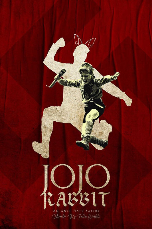 Jojo Rabbit Movie 2020 Comedy War Drama Print Wall Art Home Decor Poster