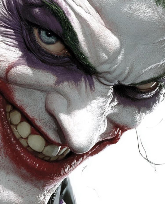 Joker Closeup Smiling Print Poster