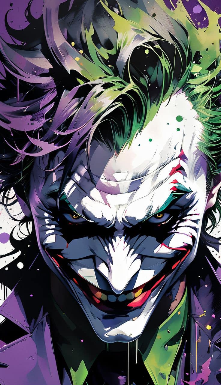 Joker Illustration Artwork Jigsaw Puzzle