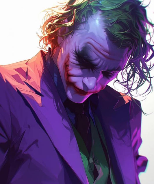 Joker Portrait Artistic (2) Print Poster