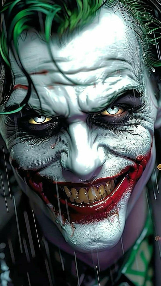 Joker Portrait Smiling (1) Print Poster