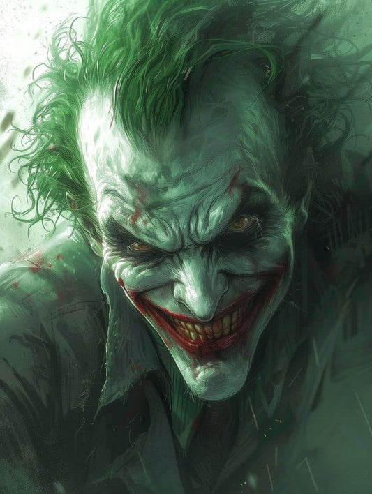 Joker Portrait Smiling (4) Print Poster