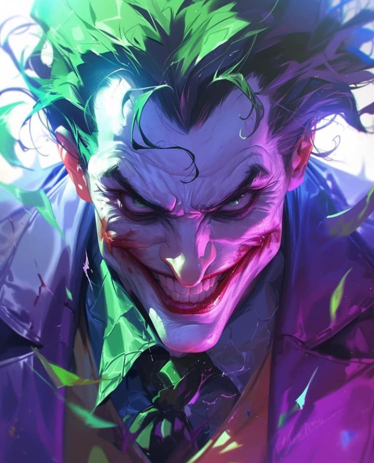 Jokersmirk Artwork Jigsaw Puzzle