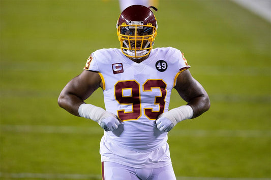 Jonathan Allen Washington American Football Player Wall Art Poster