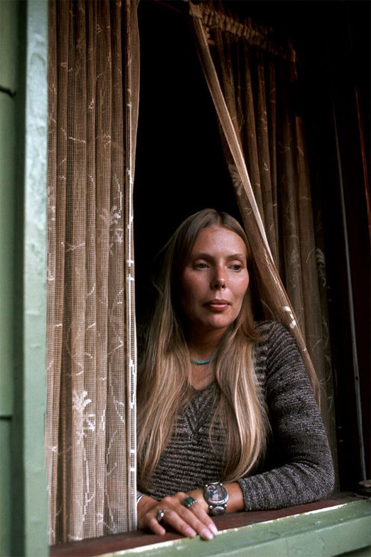 Joni Mitchell Great Music Singer Painting Print Wall Home Decor Poster