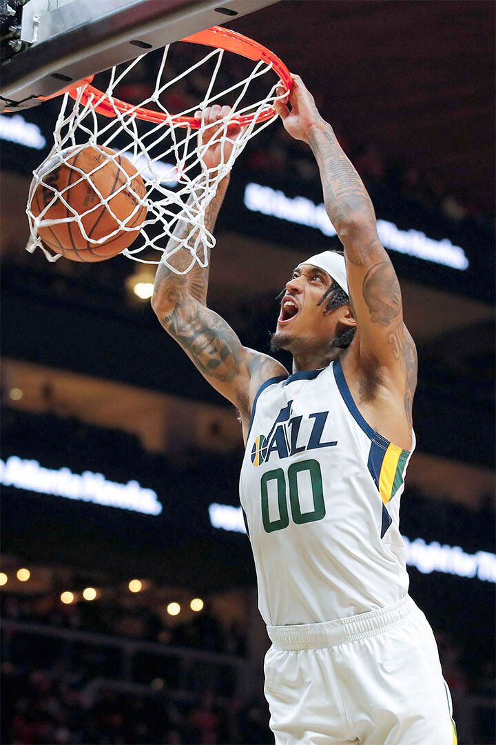 Jordan Clarkson Basketballer Utah Jazz Basketball Team Jigsaw Puzzle